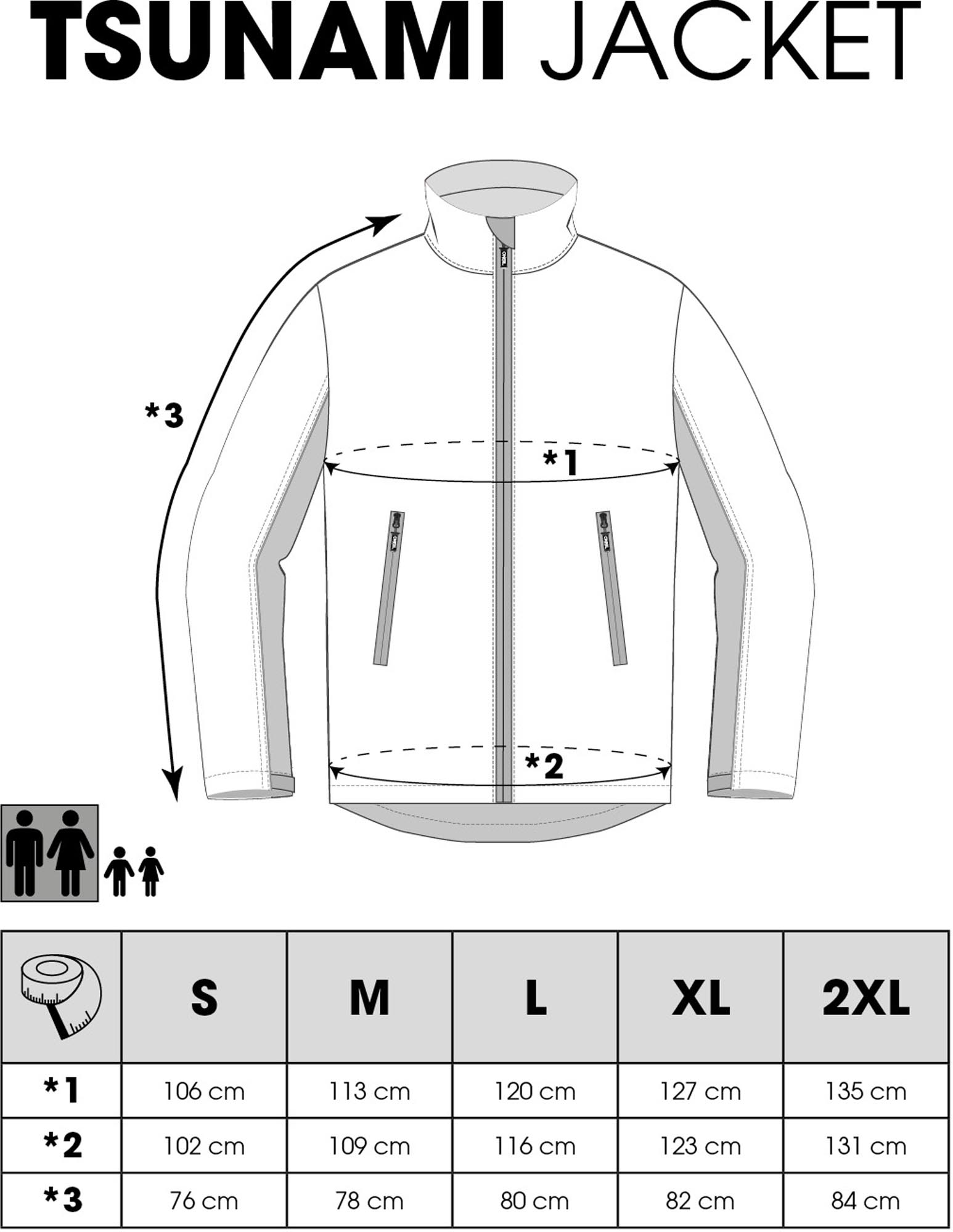 Oneal Tsunami V.27 Imperméable Jaune néon M Figure 4
