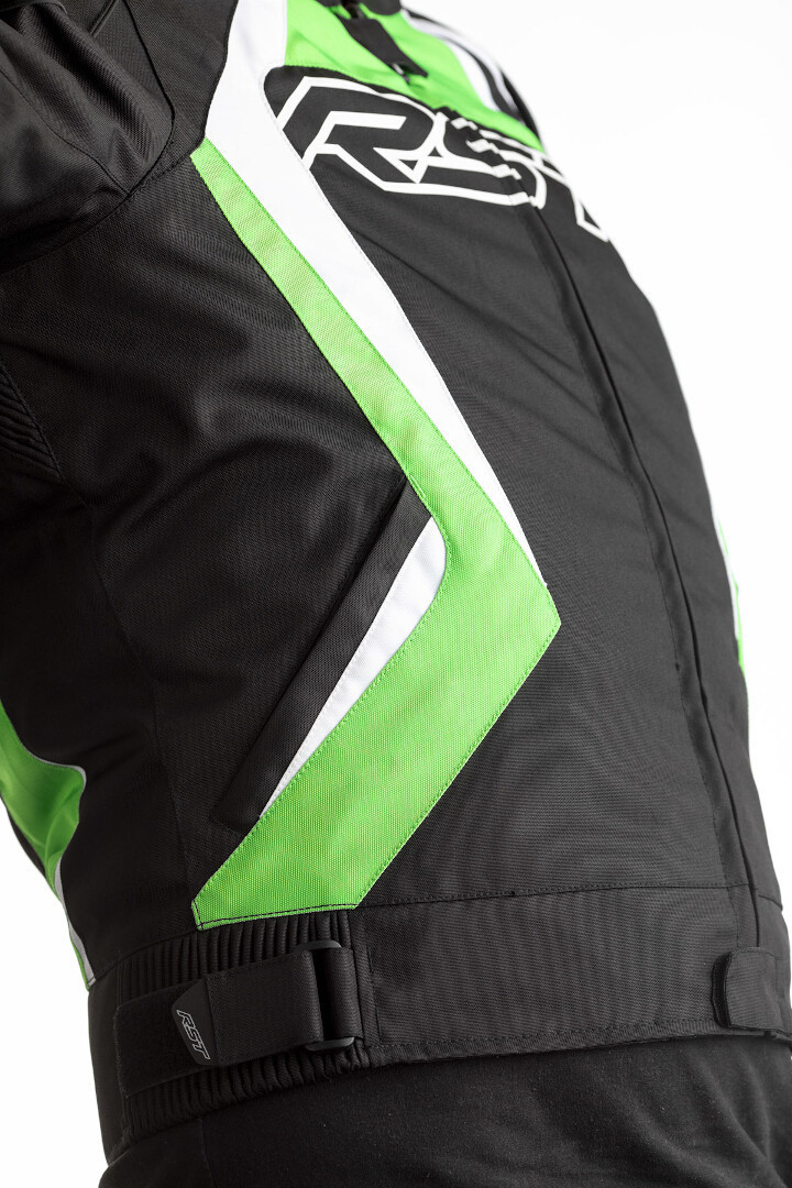 RST Tractech EVO 4 Chaqueta textil de motocicleta negro/verde M Figura 5