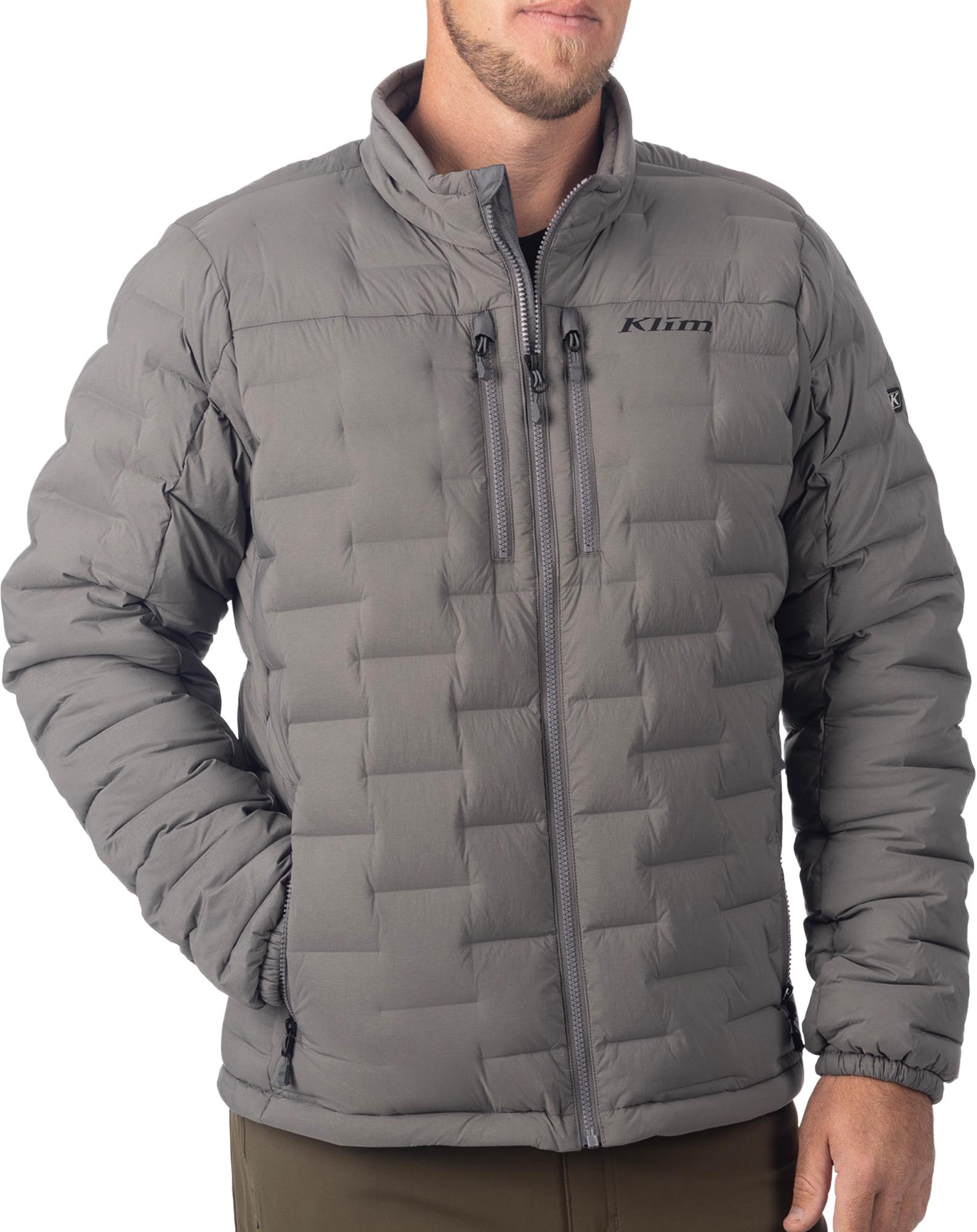 Klim Boulder Stretch Daunenjacke grau L Abbildung 1