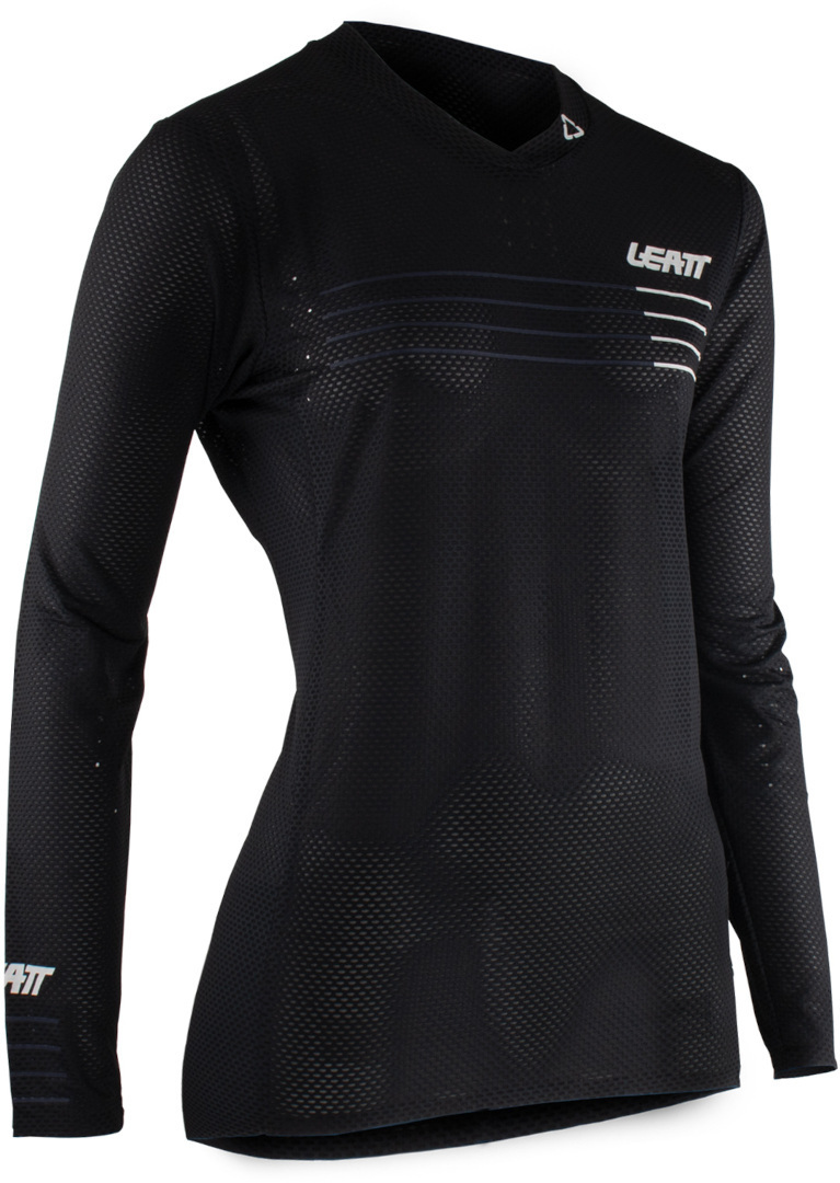 Leatt MTB Gravity 4.0 Damer Bicylce Jersey Sort S Figur 2