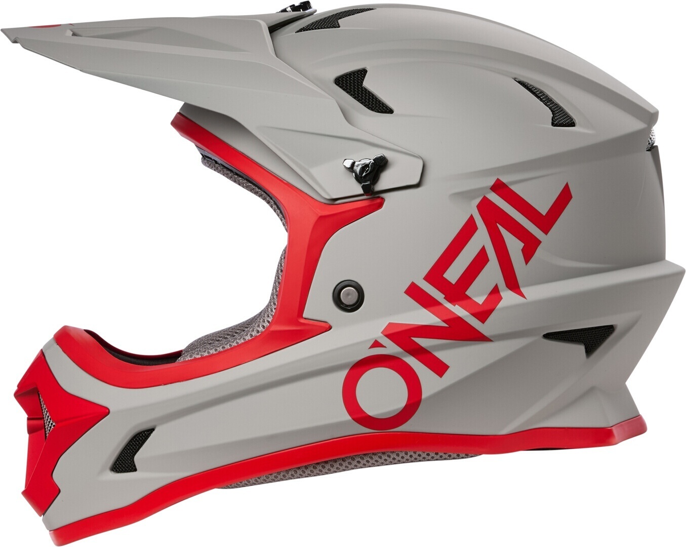 Oneal Sonus Downhill Helm grau matt/rot L Abbildung 4