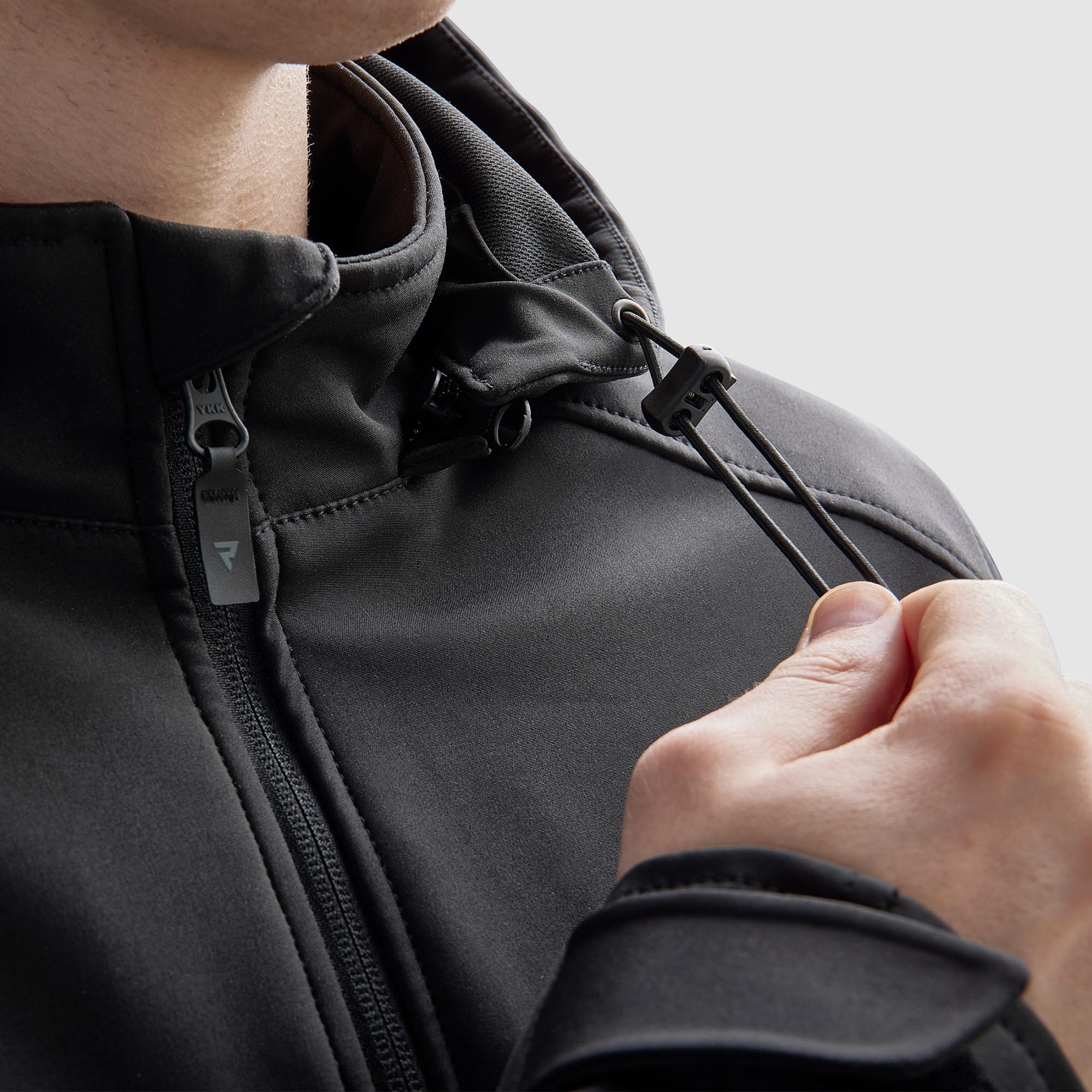 Rebelhorn Slash Softshell waterproof Motorcycle Textile Jacket black M Figure 8