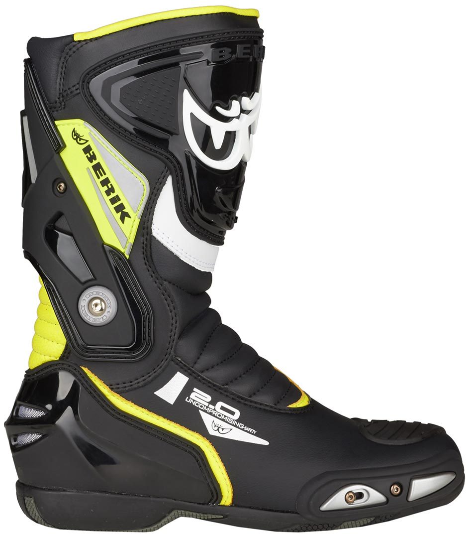 Berik Shaft 2.0 Motorcycle Boots black/yellow 45 Figure 3