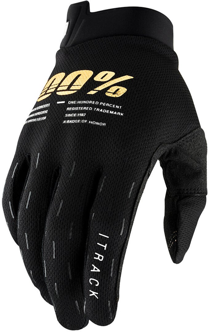 100% iTrack Gants de vélo noir 2XL Figure 1