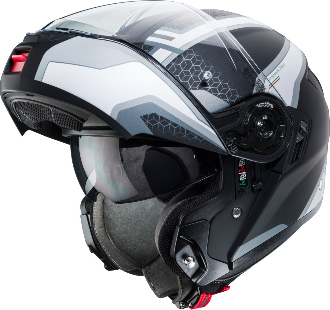 Caberg Levo Sonar Casco nero/grigio/bianco L (59/60) Figura 4