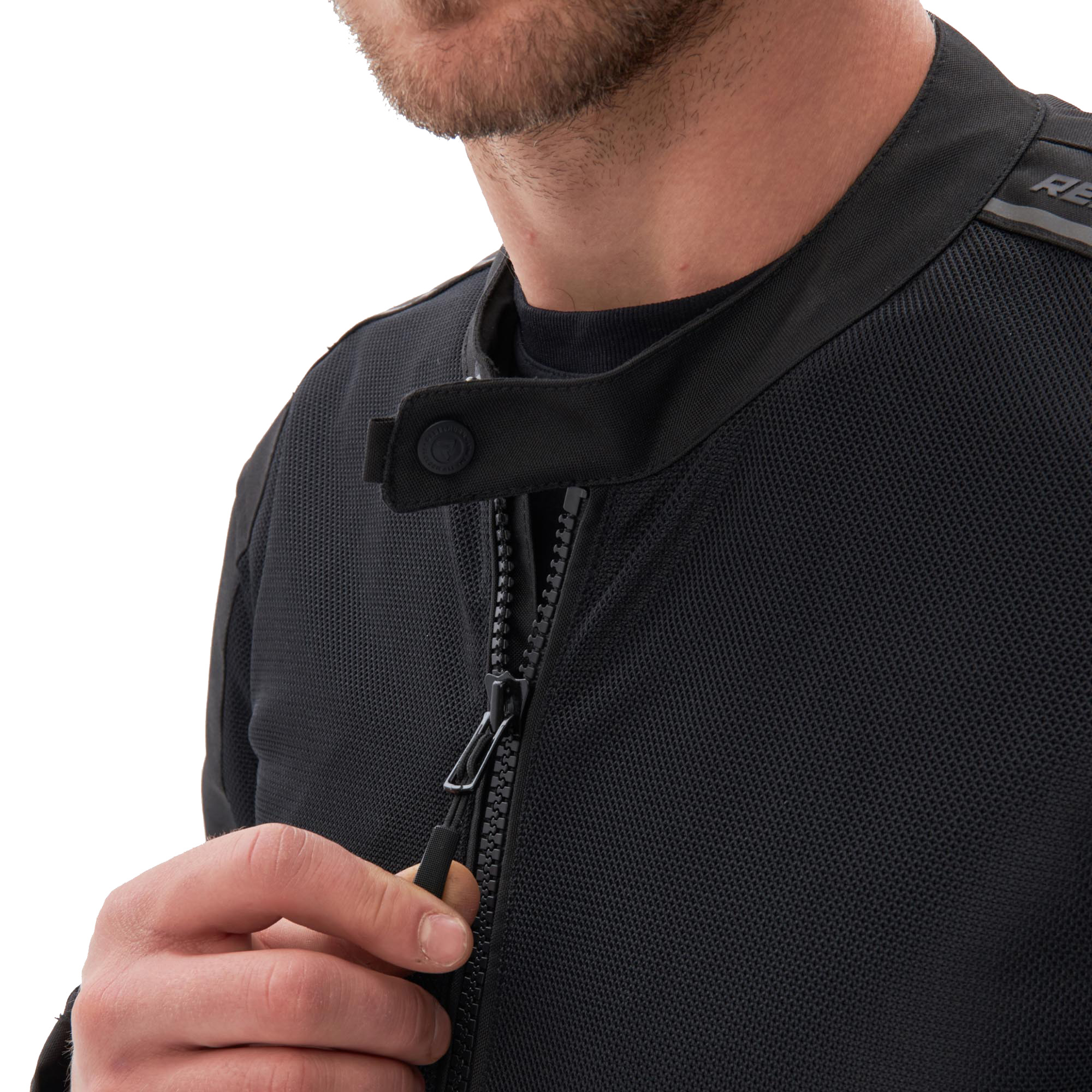 Rebelhorn Wave Motorcycle Textile Jacket black 9XL Figure 8