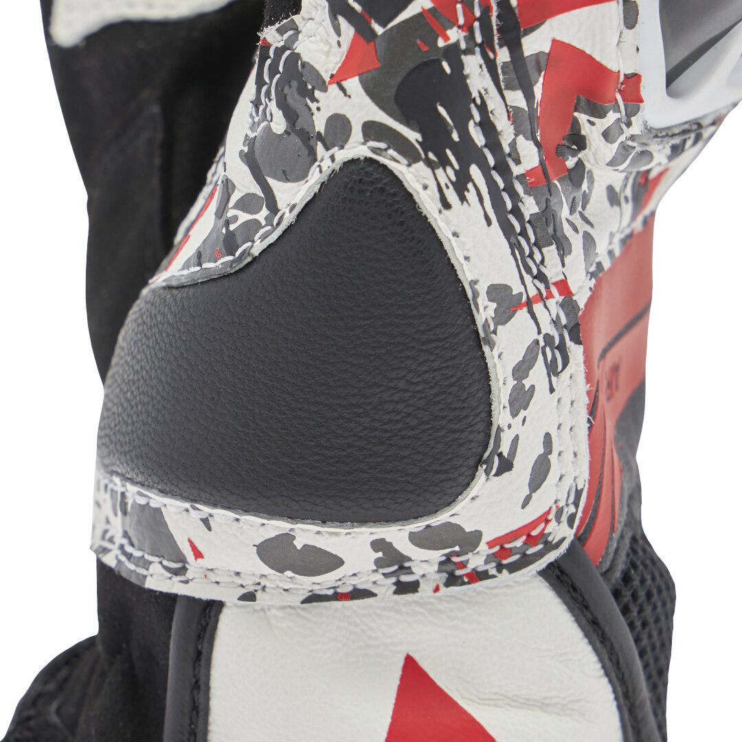 Dainese Mig 3 Unisex Motorcykel handskar svart/röd/vit XXXS Figur 5