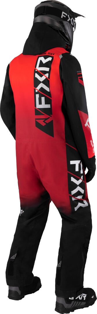 FXR Helium Lite 2023 One Piece Snowmobile Suit red/black/white 3XL Figure 2