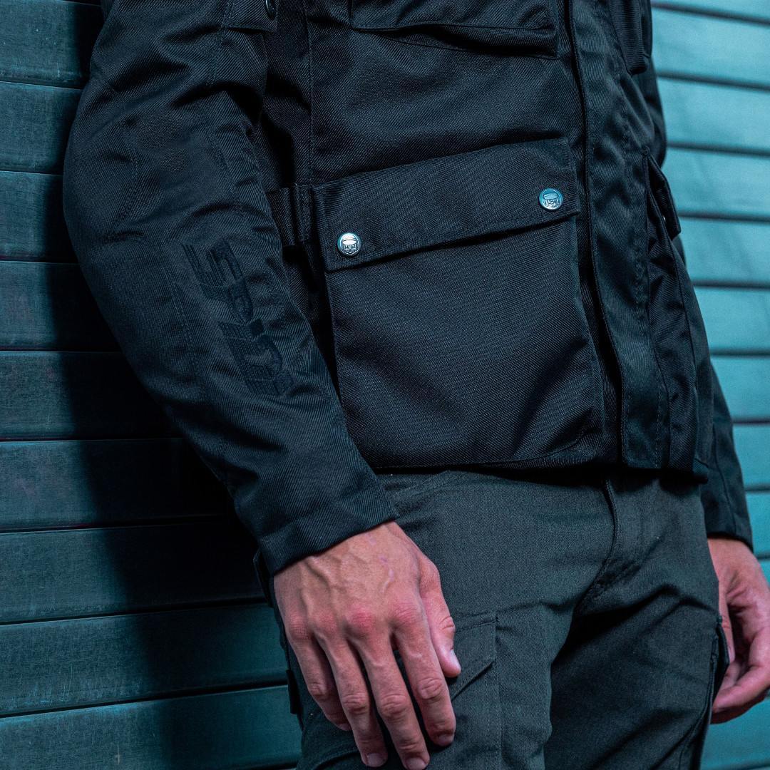 Spidi Originals Enduro Motorcycle Textile Jacket black L Figure 10