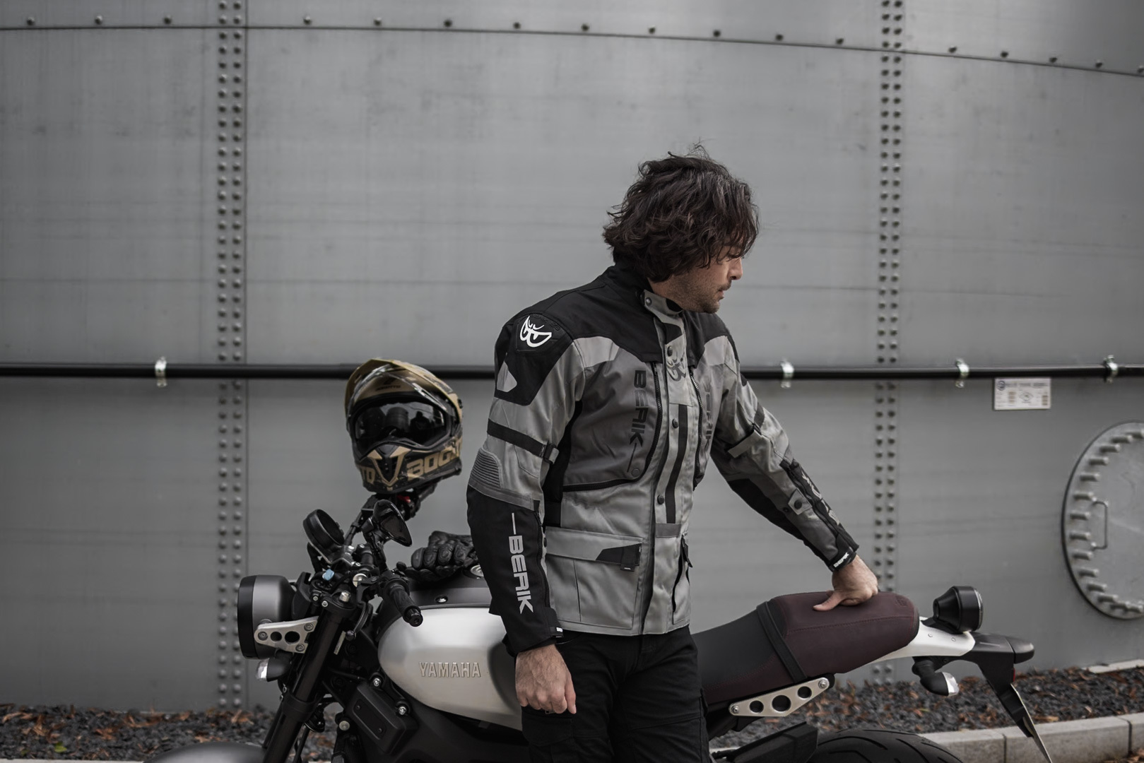 Berik Dakota waterproof 3in1 Motorcycle Textile Jacket black/anthracite/grey 54 Figure 3