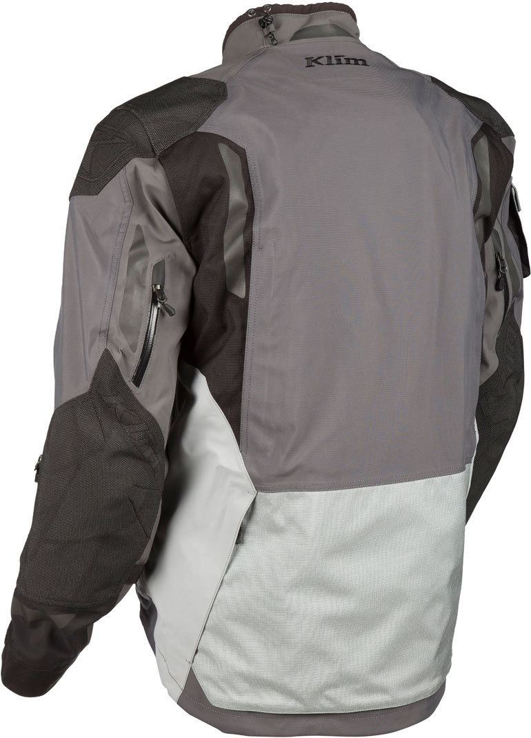 Klim Badlands Pro Motorrad Textiljacke hellgrau L Abbildung 6