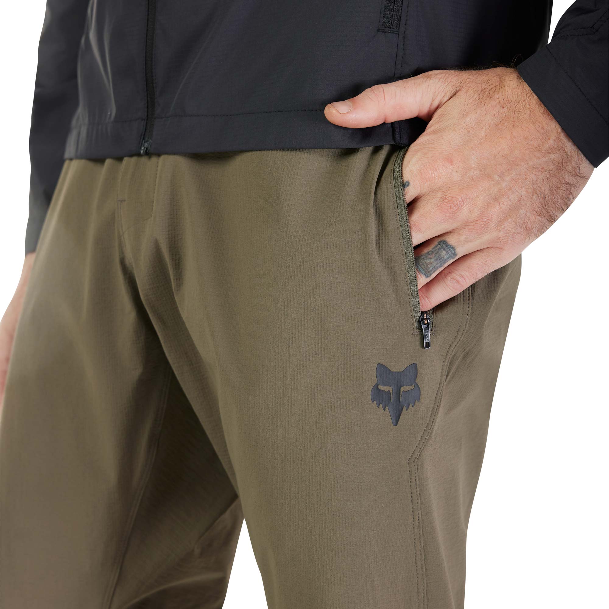 FOX Ranger Pantalons de vélo Vert militaire 30 Figure 5