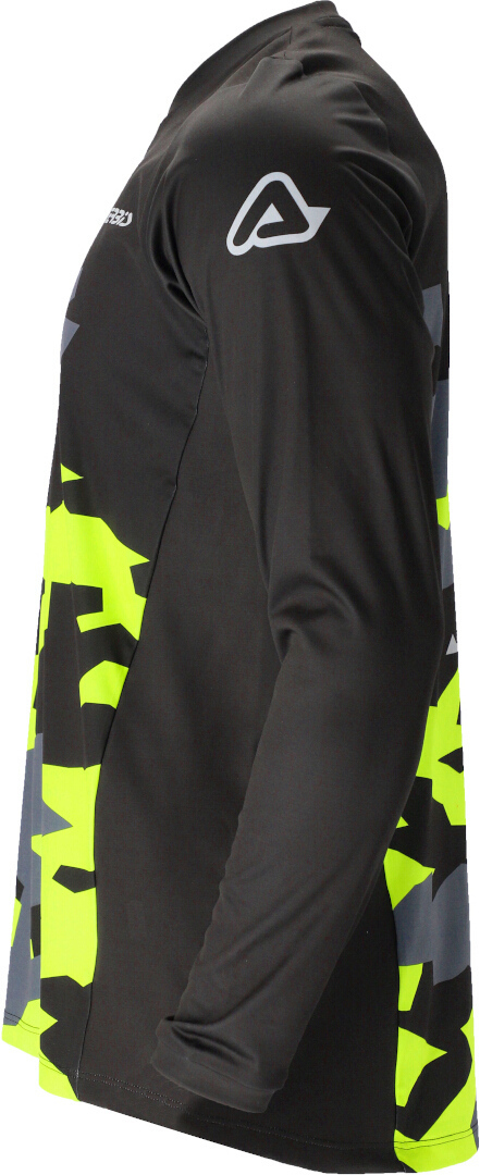 Acerbis X-Duro Winter Tricou de motocross negru/neon S Figura 2