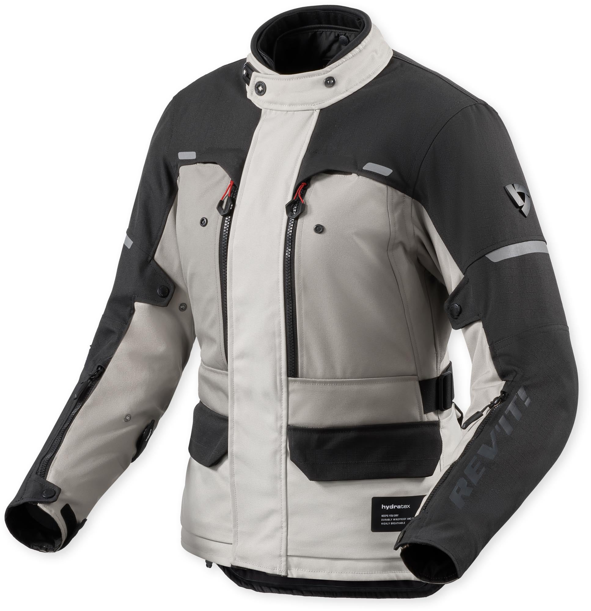 Revit Outback 5 H2O waterproof Ladies Motorcycle Textile Jacket silver/black 46 Figure 1