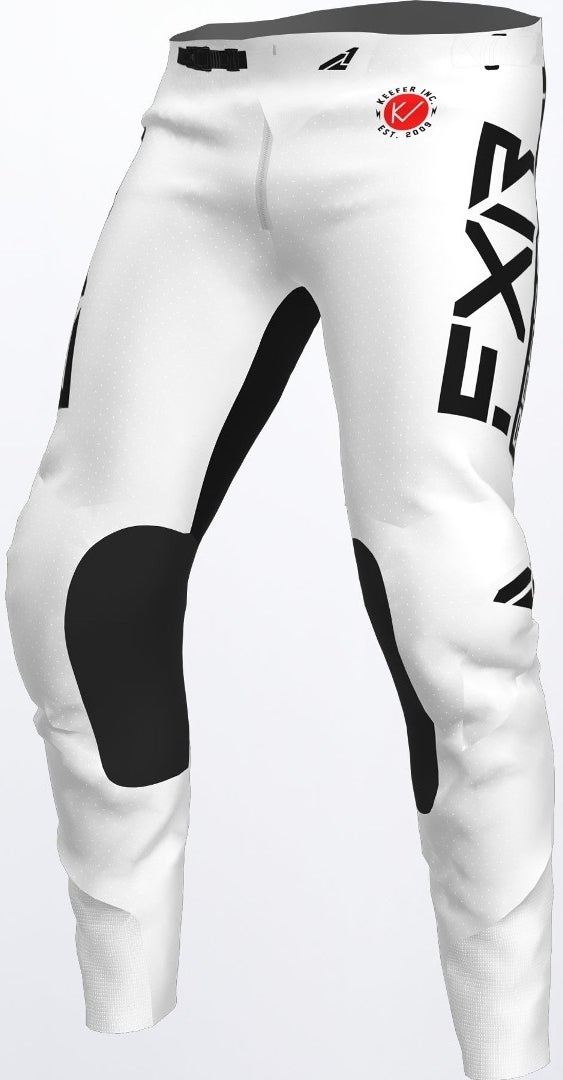 FXR Helium RaceDiv Motocross Pants white/black 34 Figure 1