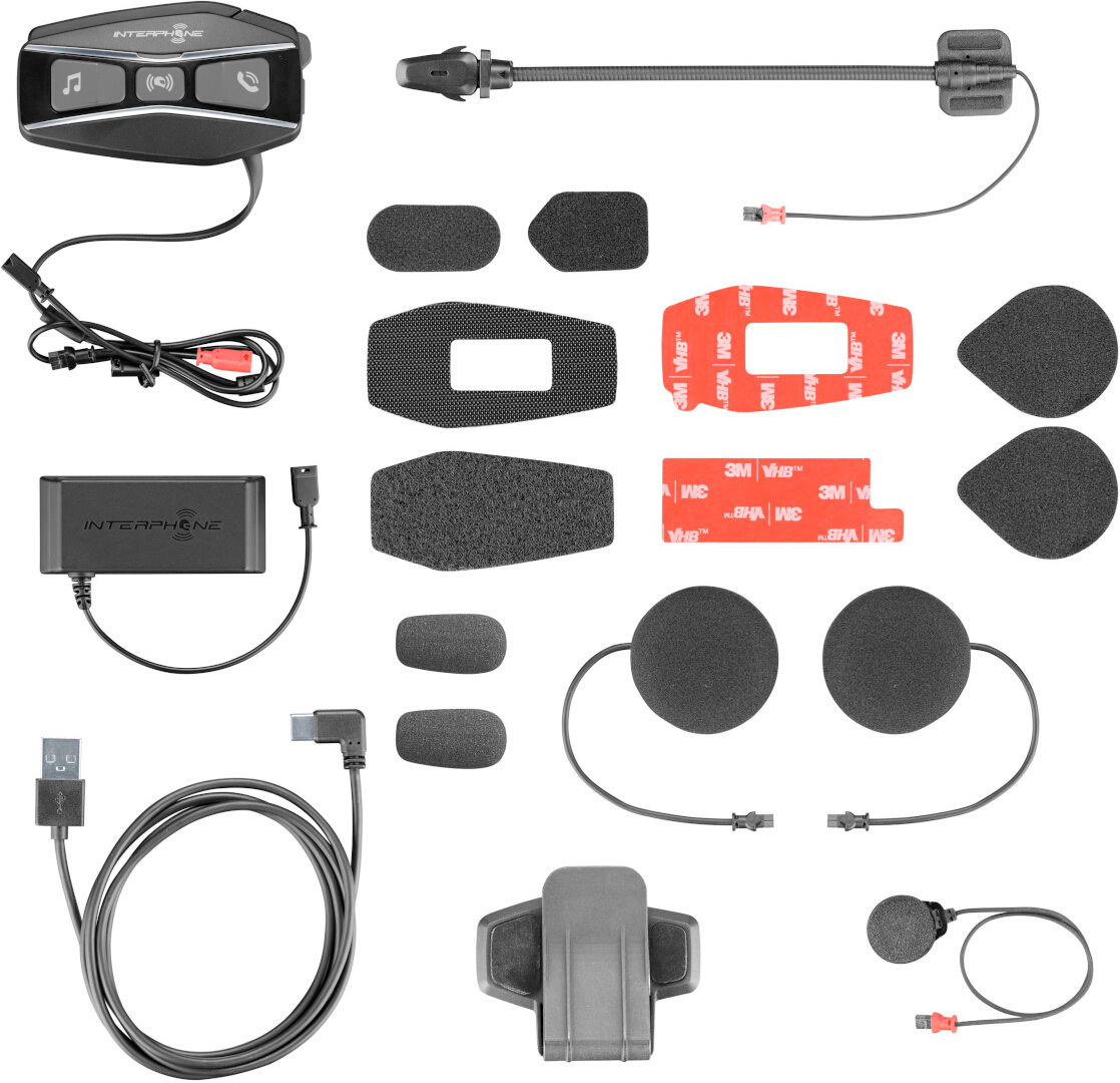 Interphone U-com 16 Sistem de comunicații Bluetooth Single Pack Figura 8