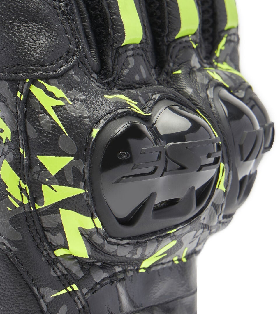 Dainese Mig 3 Unisex Motorradhandschuhe schwarz/grau/gelb L Abbildung 4