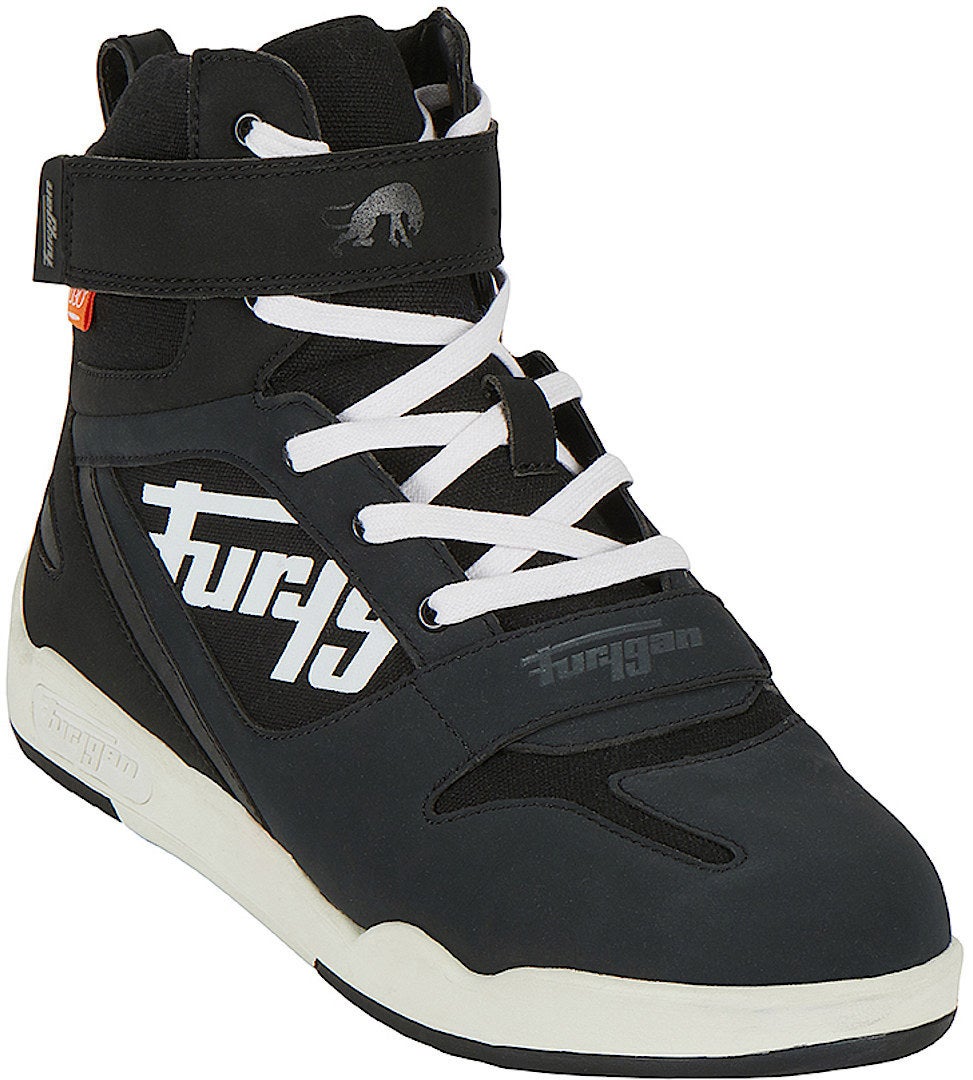 Furygan Get Down Motorcykel sko Sort/hvid 38 Figur 3
