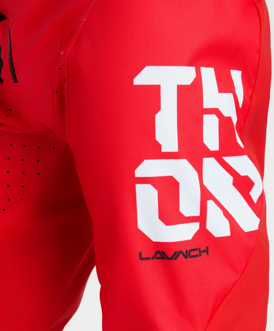 Thor Launchmode Forge Motocross Pants red/black 44 Figure 10