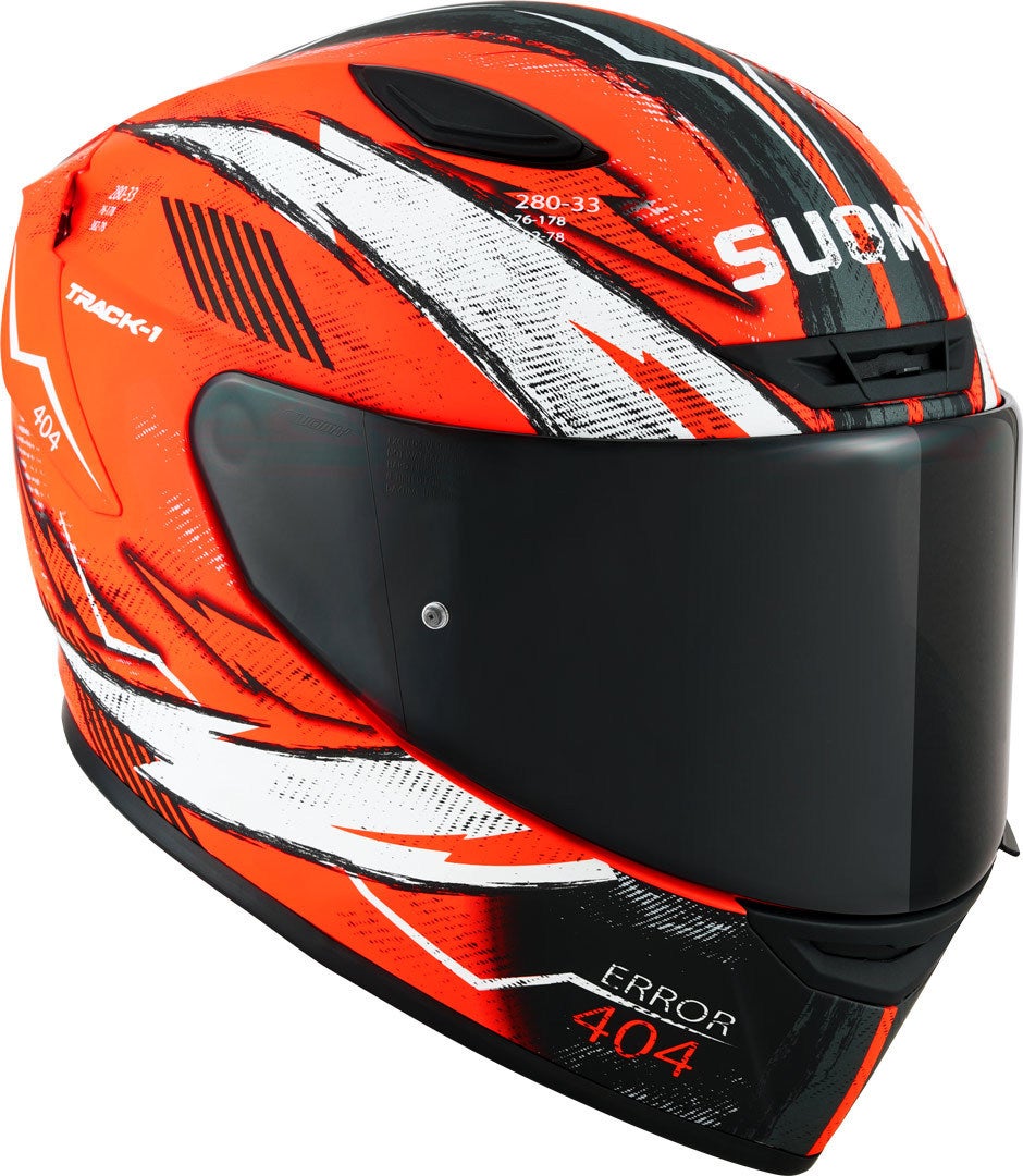 Suomy Track-1 404 Hjelm orange/sort S (55/56) Figur 8