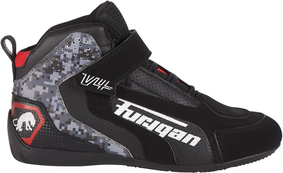 Furygan V4 Vented Motorcykel sko sort/grå 46 Figur 1