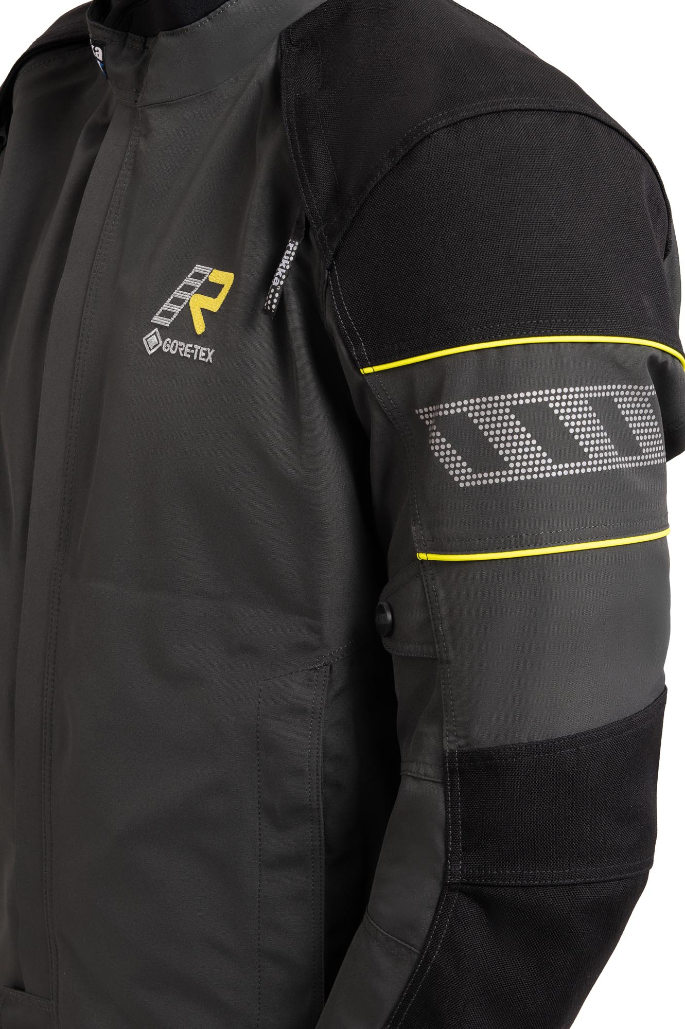 Rukka R-EX 2.0 waterdichte motorfiets textieljas antraciet 62 Figuur 3