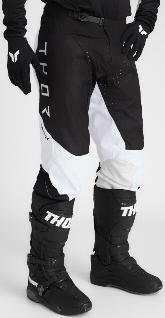 Thor Launchmode Storm Motocross bukser Sort/hvid 30 Figur 9