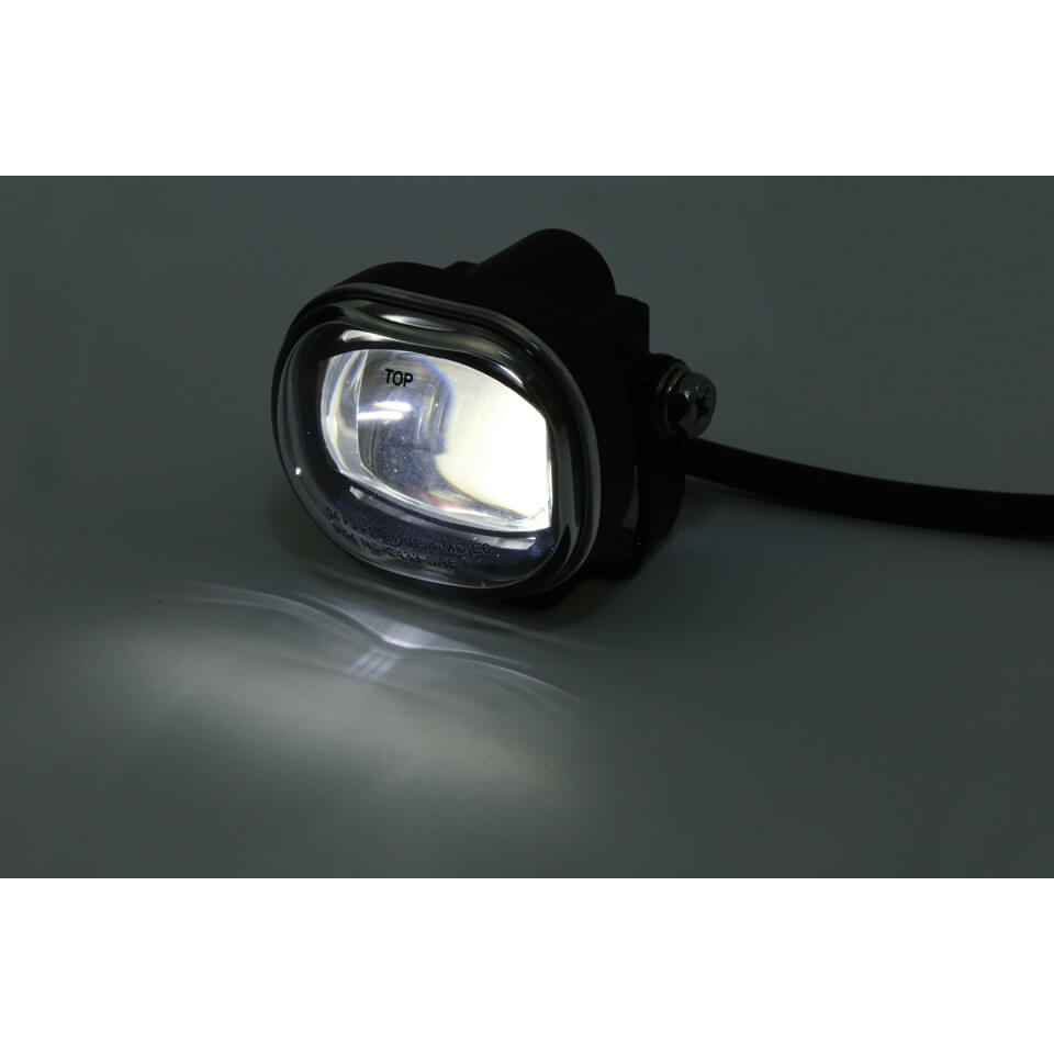 HIGHSIDER Nebelscheinwerfer LED-MICRO, rechteckig, schwarz Figur 3