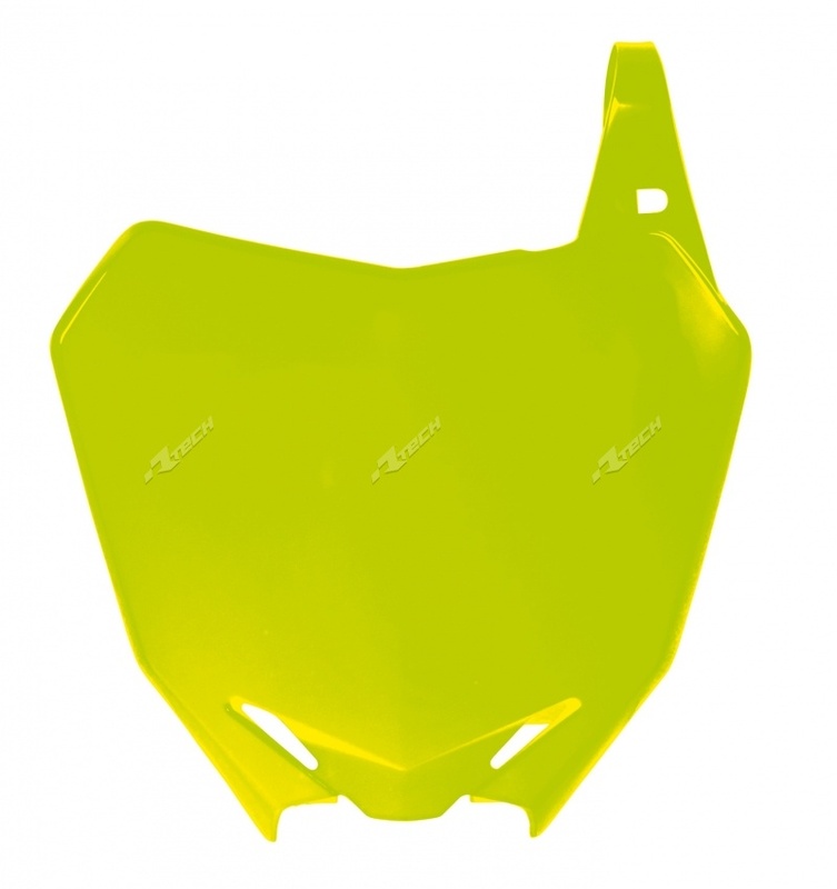Race Tech Fluorescerande gul frontplatta Suzuki RM-Z250/450 Figur 2