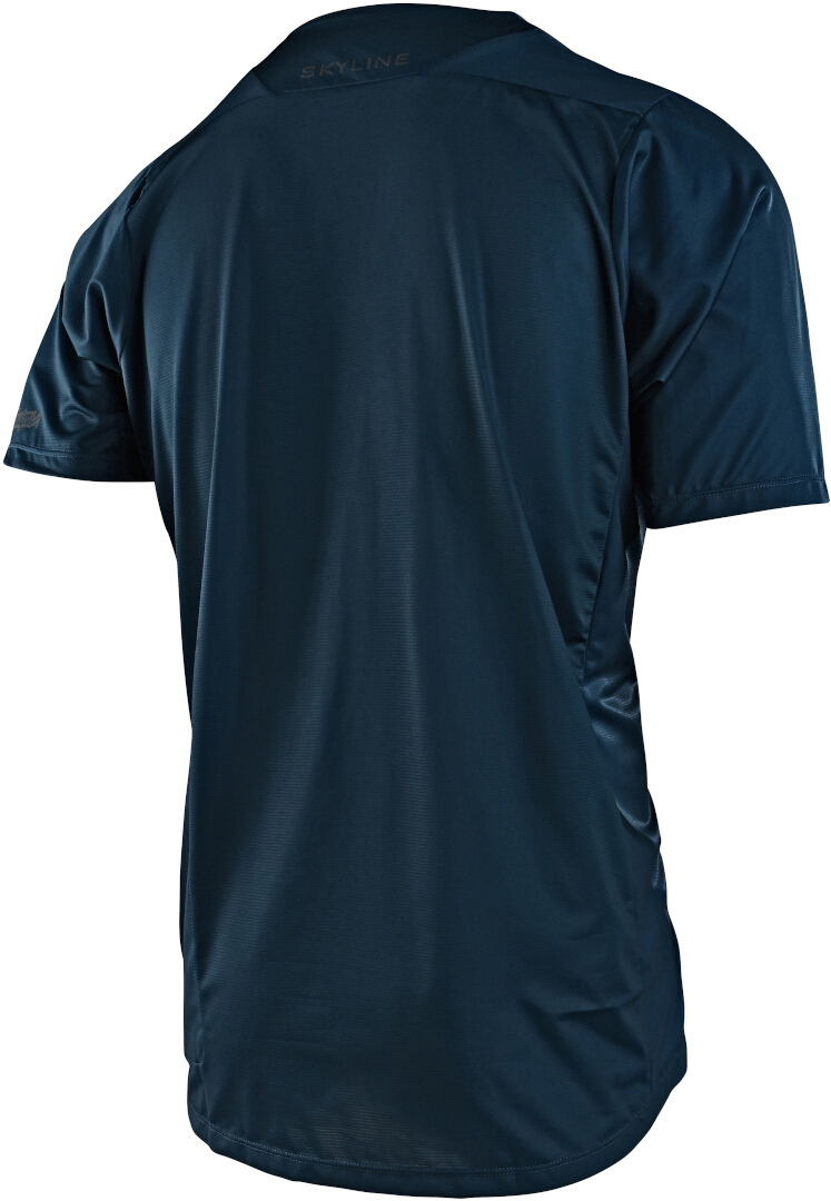 Troy Lee Designs Skyline Jet Fuel Shortsleeve cykeltröja mörkblå/ljusblå/vit L Figur 2