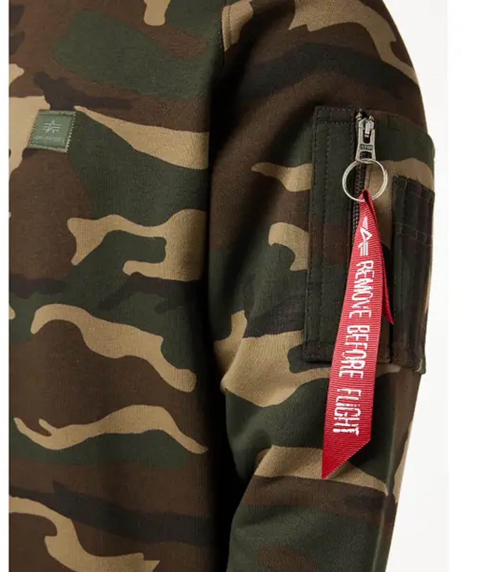 Alpha Industries X-Fit Camo Sudadera Camuflaje XS Figura 5