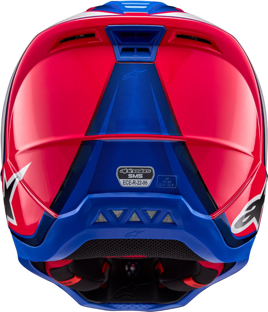 Side view of Alpinestars S-M5 Sail 2024 Motocross Helmet