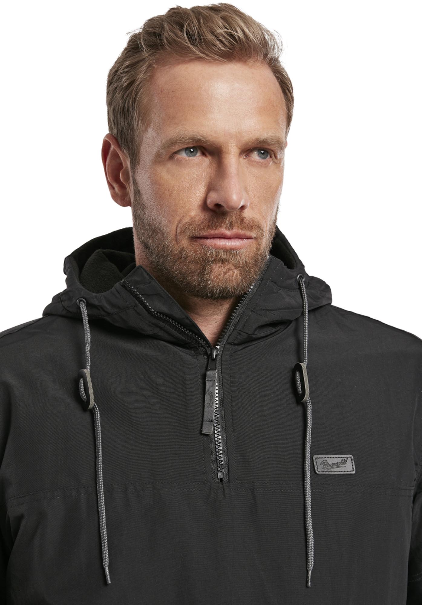 Brandit Luke Windbreaker Jacke schwarz 3XL Abbildung 7