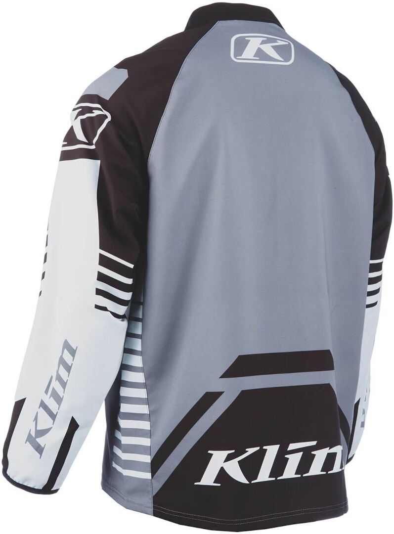 Klim Revolt 1/4 Zip Pullover black/grey M Figure 2