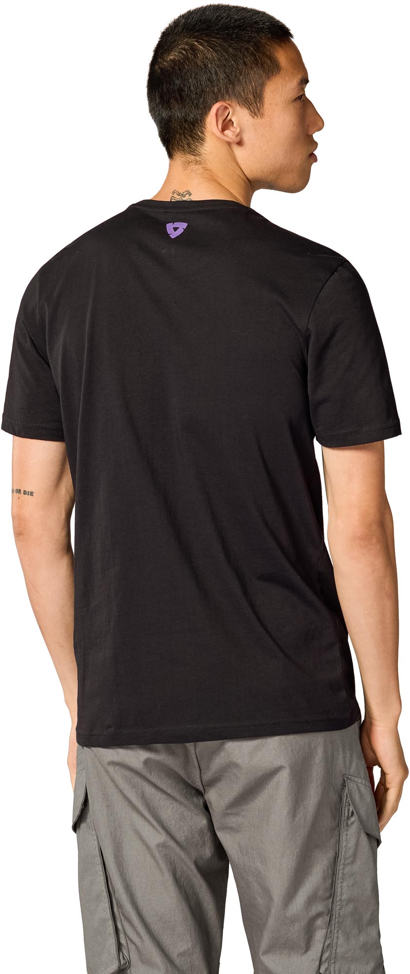 Revit Andy T-shirt Zwart L Figuur 4