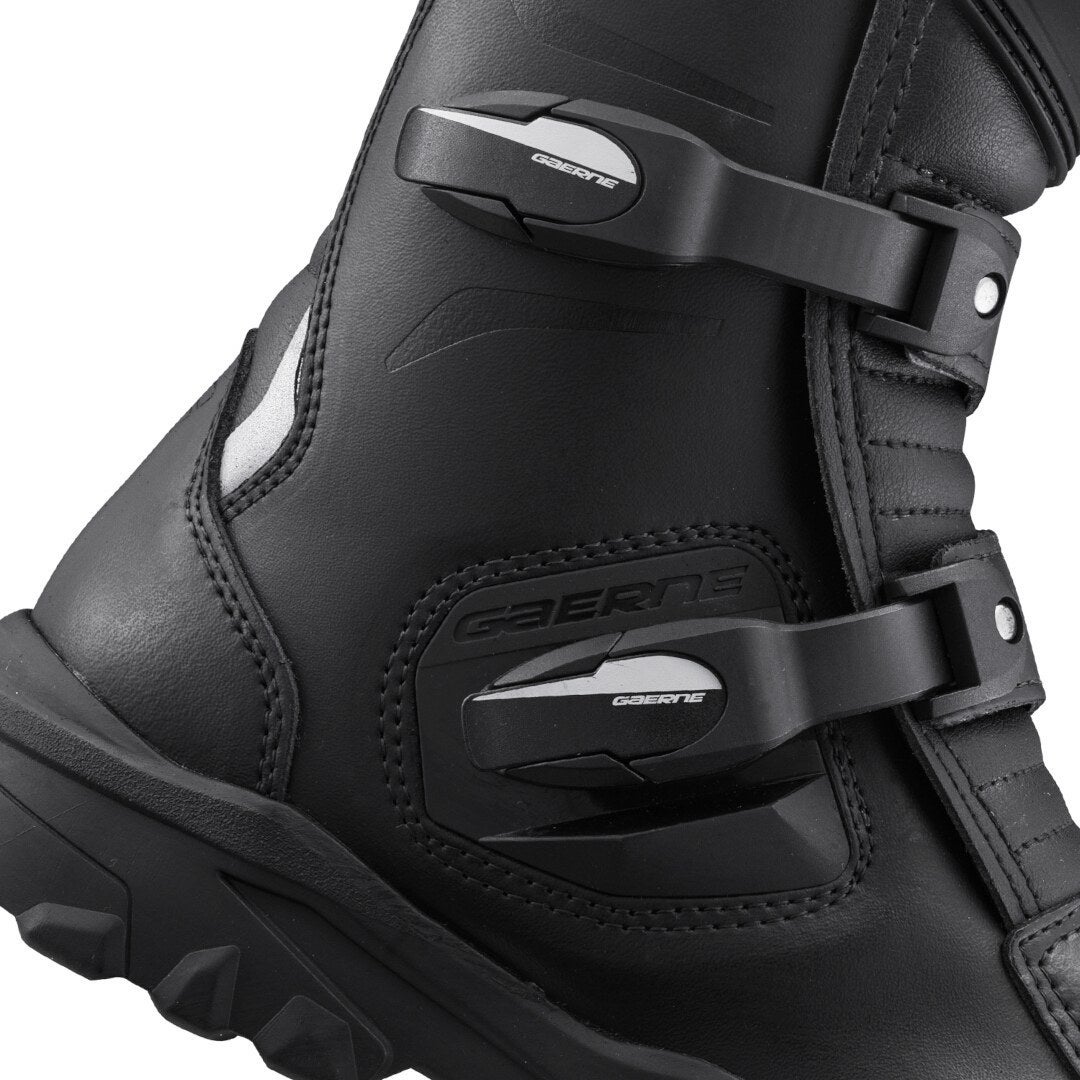 Side view of Gaerne Adventure Aquatech waterproof Motorcycle Boots