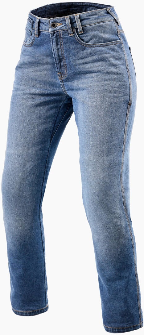 Revit Victoria 2 SF Damen Motorradjeans hellblau 32/30 Abbildung 1