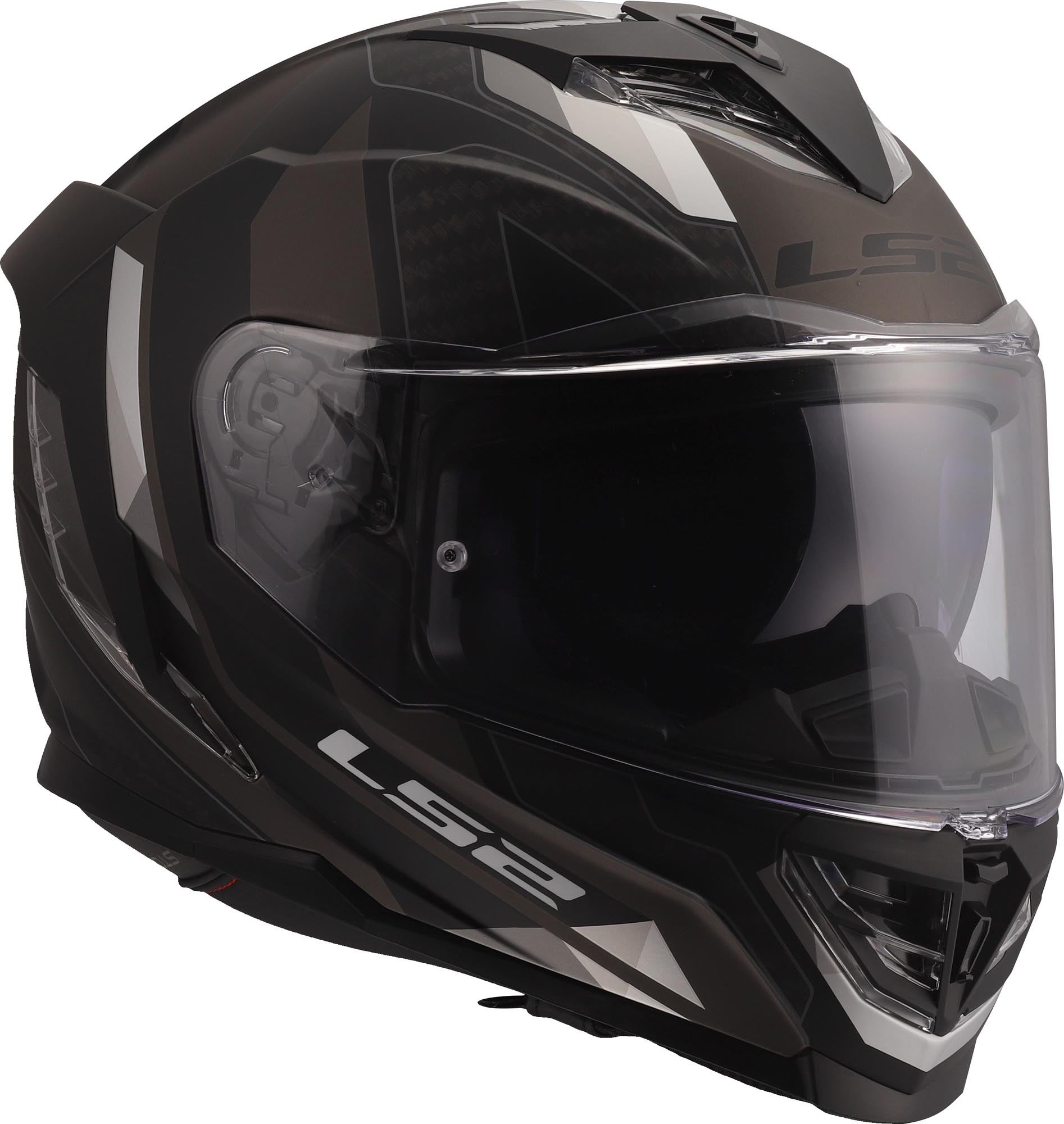 LS2 FF818 Storm III Sporty Casque noir/gris XL (61/62) Figure 9