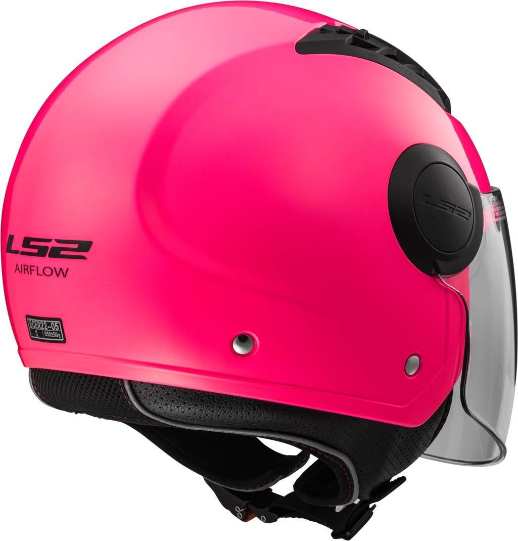 LS2 Airflow L Casco jet rosa S (55/56) Figura 2