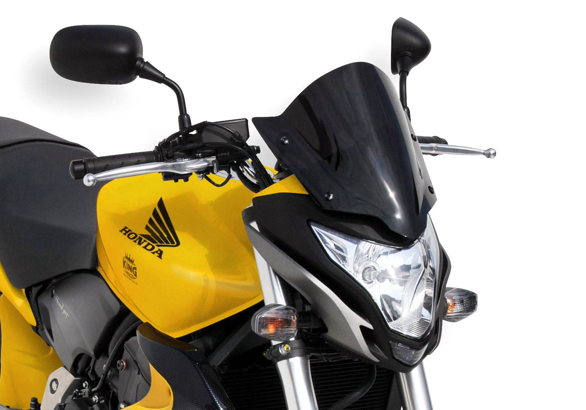 Plasă ERMAX pentru bicicletă goală Sticlă acrilică (PMMA) Figura 1