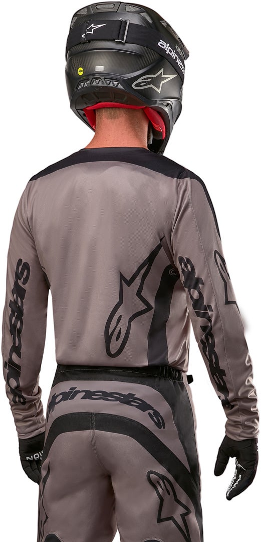 Alpinestars Fluid Lurv Motokrosový dres Hnědá/černá M Obrázek 3