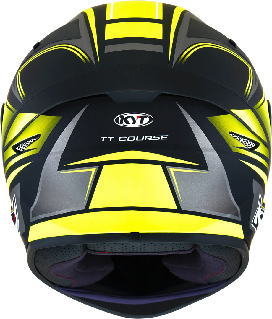 KYT TT Course Tourist Hjälm grå/gul XS (53/54) Figur 4