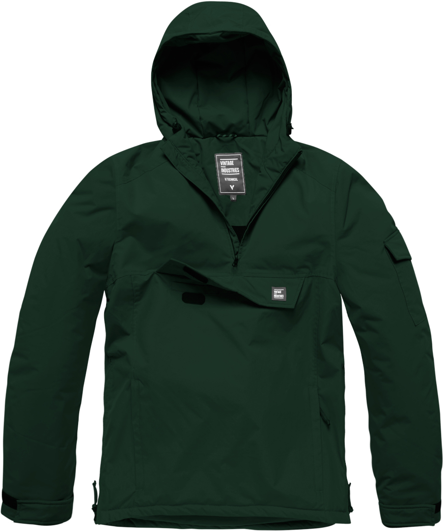 Vintage Industries Wallace Jachetă Verde închis S Figura 1