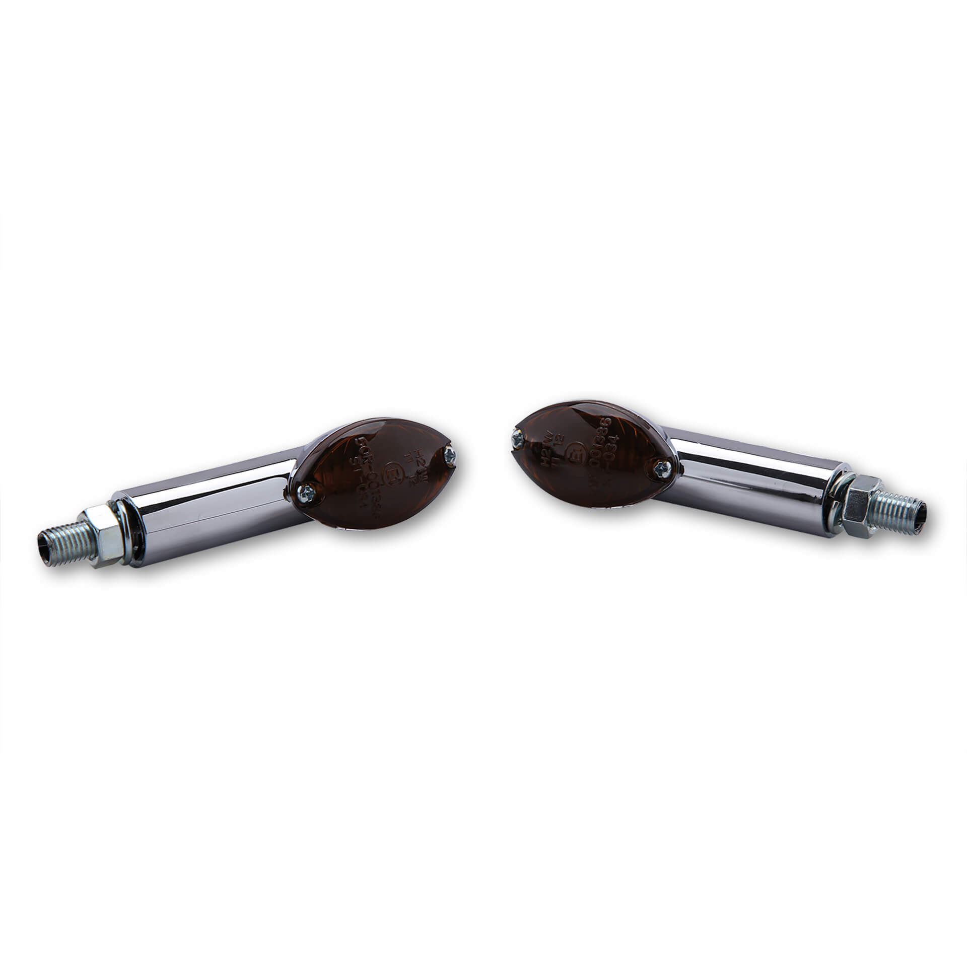 SHIN YO Mini Blinker CATEYE, lang Chrome Colorat Figura 1 SHIN YO Mini Blinker CATEYE, lang Chrome Colorat Figura 1