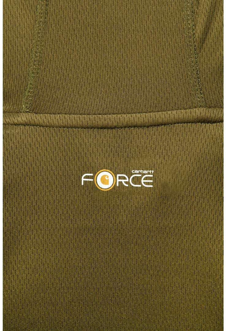 Carhartt Force Pêche à capuche graphique Vert militaire S Figure 3