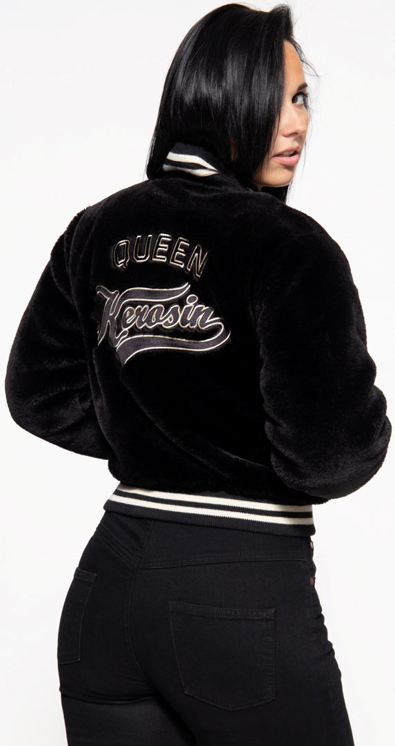 Queen Kerosin College Zip Jaqueta feminina S Figura 7
