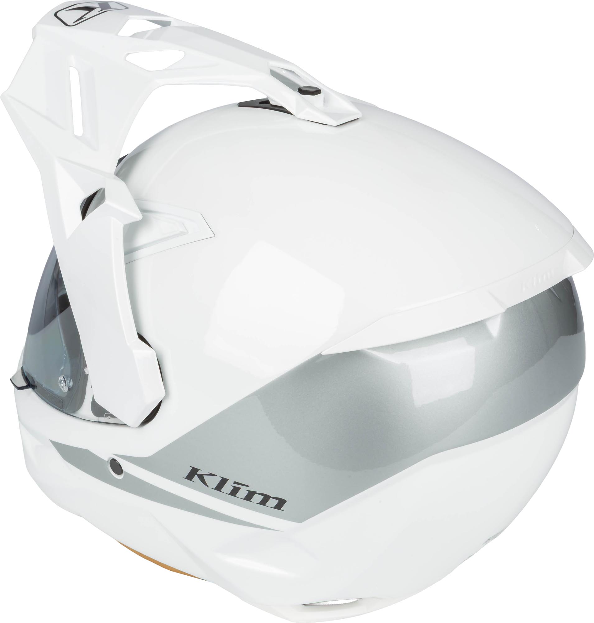Klim X1 Alpha Carbon Elmo de Enduro Branco M Figura 3