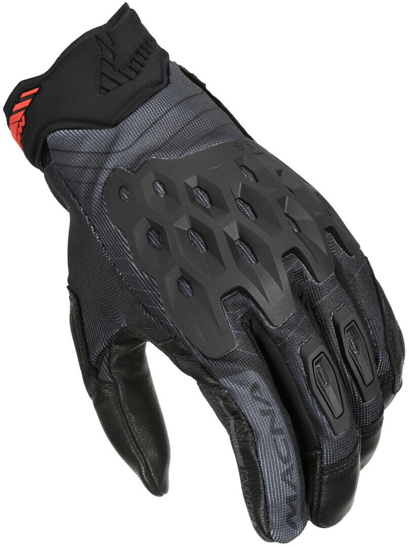 Macna Tanami Motorrad Handschuhe schwarz/grau XL Abbildung 1