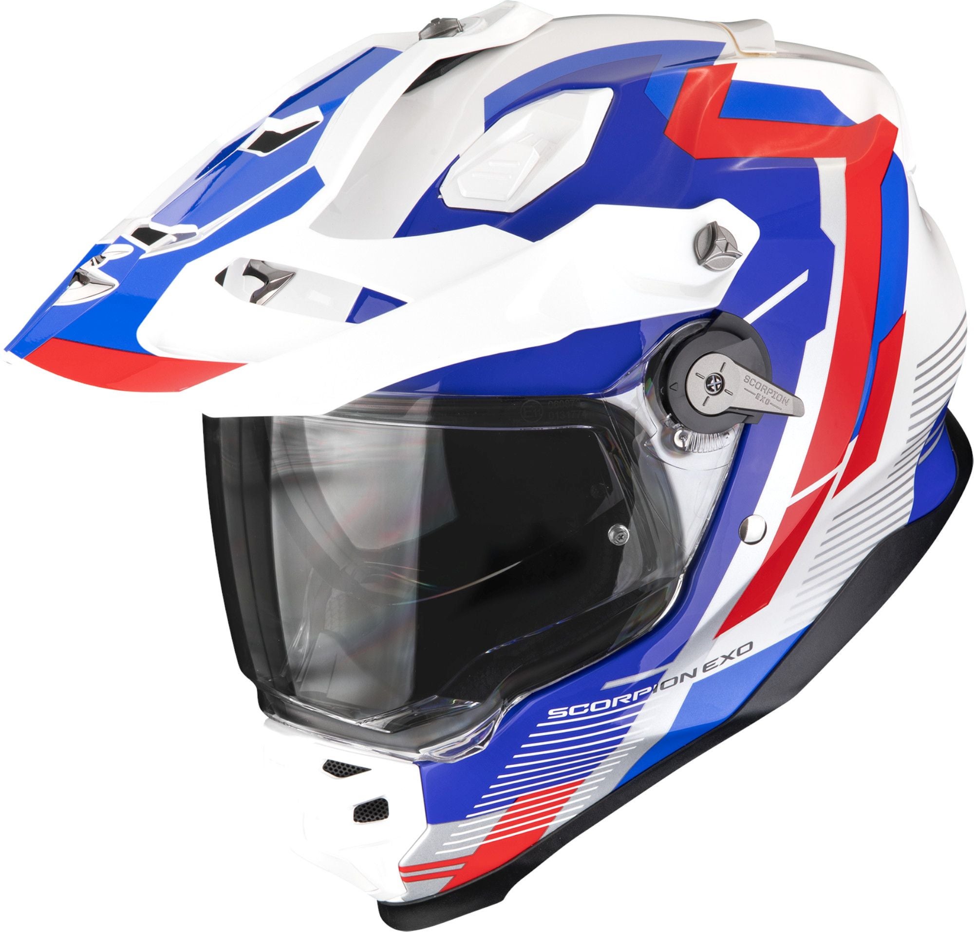 Scorpion ADF-9000 Air Patrol Enduro Helmet white/blue/red XXL (62/63) Figure 1