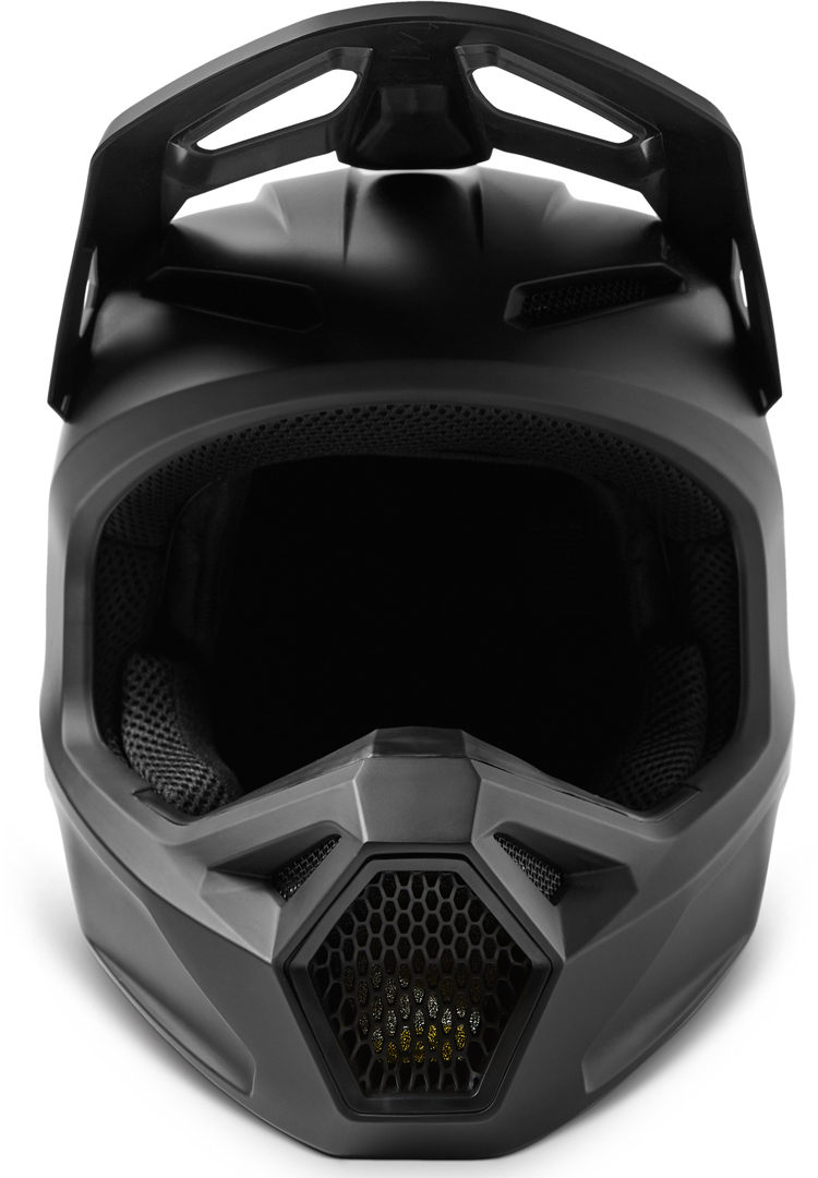 FOX V1 Solid Motokrosová přilba Black Matt M (57/58) Obrázek 3